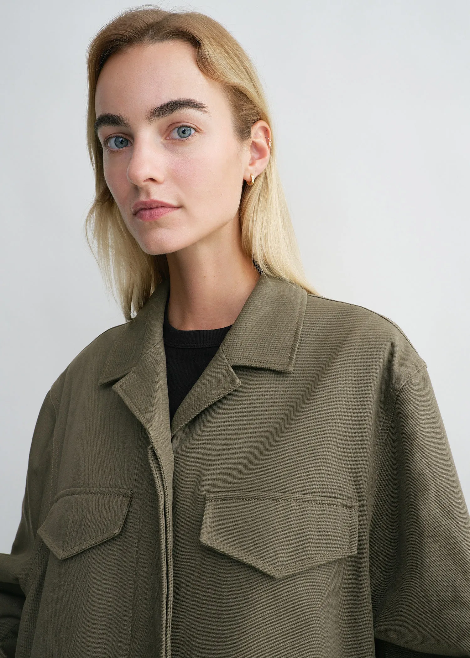 Army jacket khaki green