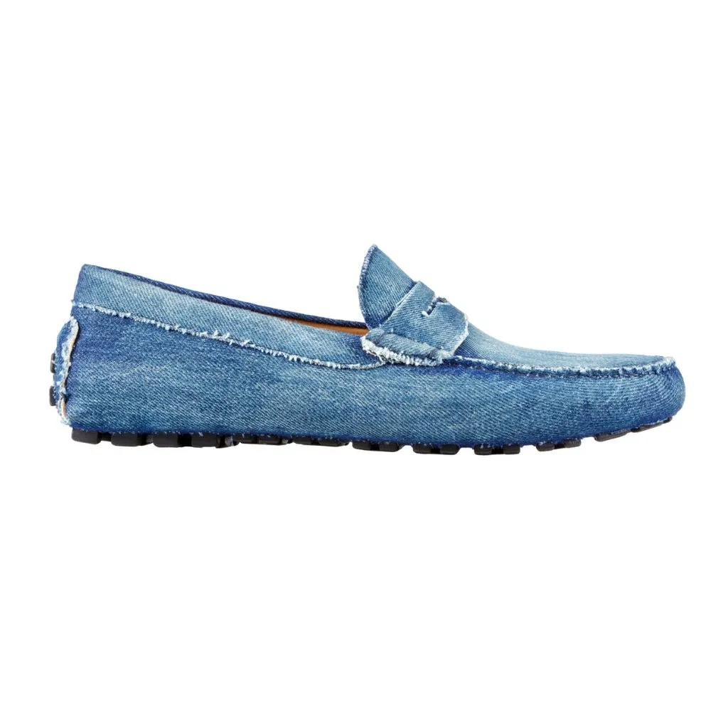 ARTIGIANO ROMA Denim Penny Loafer DENIM