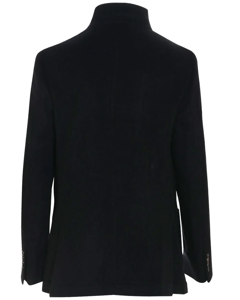 Black Lightweight Water Resistant Cashmere Jacket