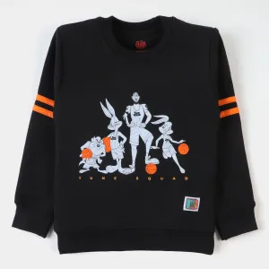 Boys Sweatshirt Space Jam-Jet Black