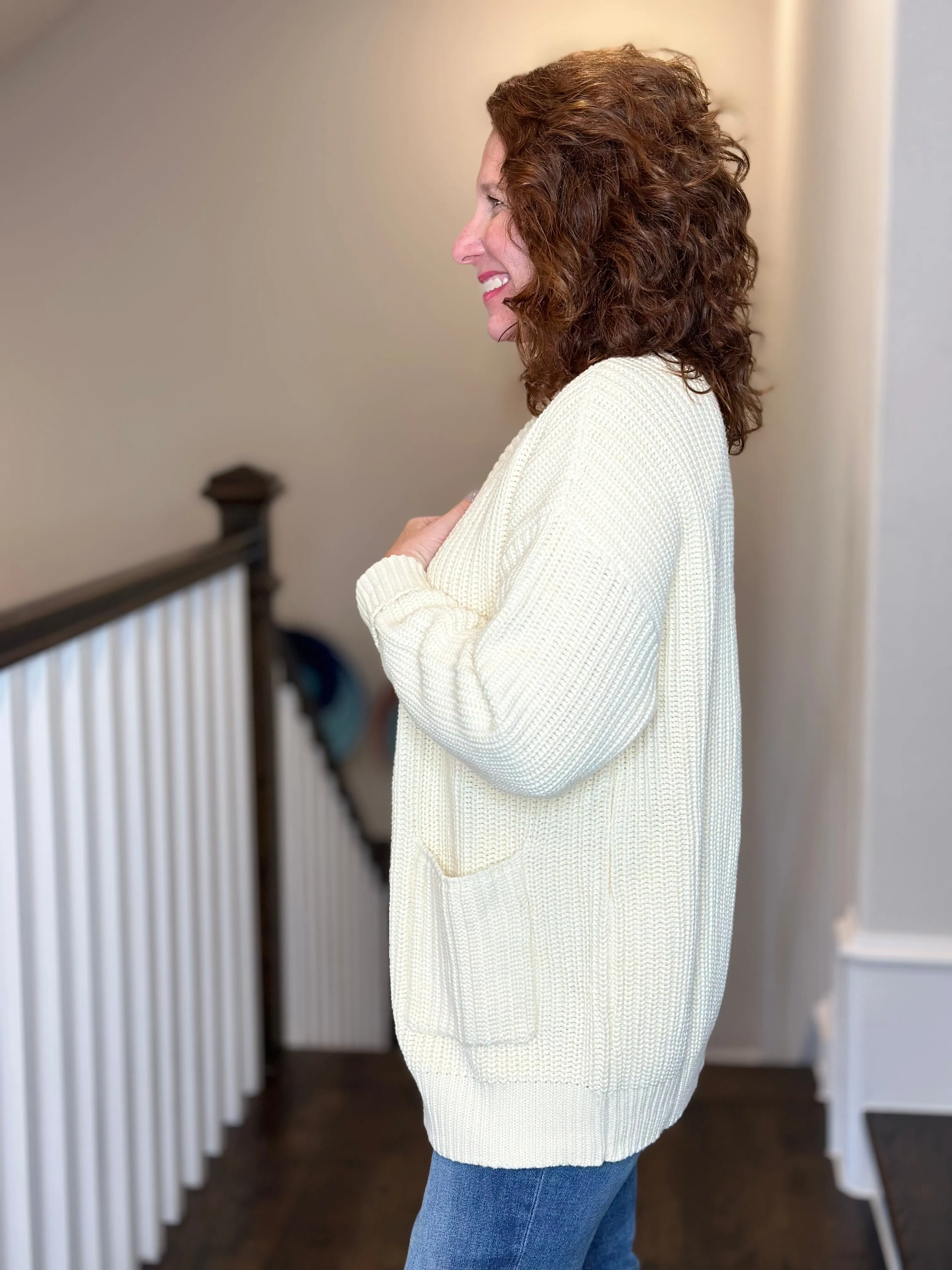 Callahan - The Cardigan in Creme