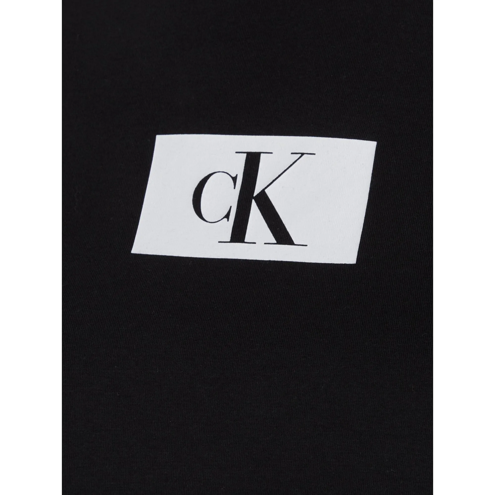 Calvin Klein 1996 Lounge Short Sleeve Crew Neck T-Shirt - Black