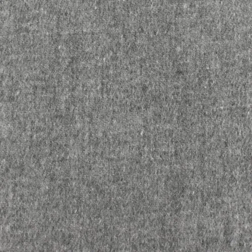 Cloudy Gray Wool Blend Double Weave Twill Jacketing Fabric