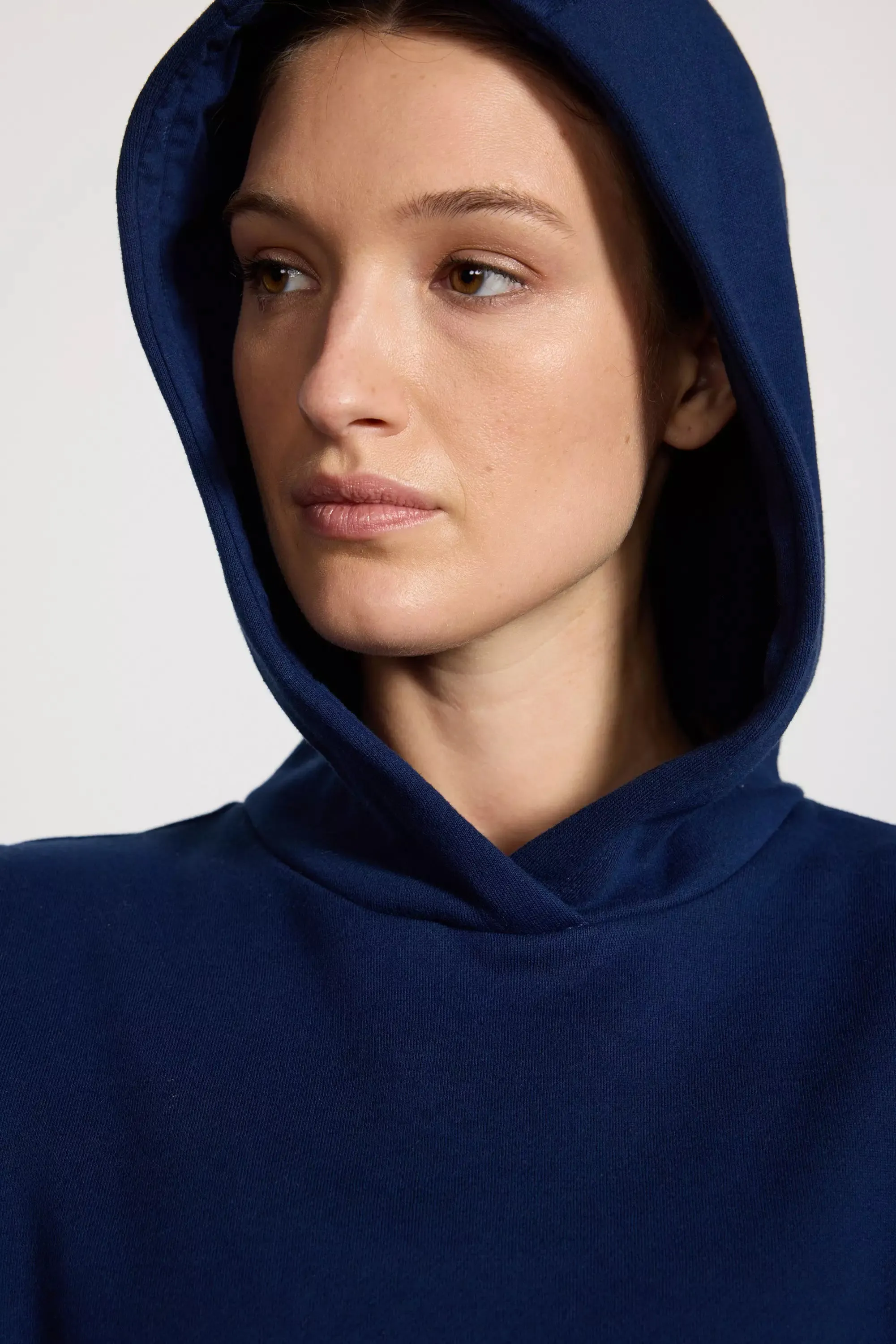 Comfort Fleece Pullover Hoodie - Navy