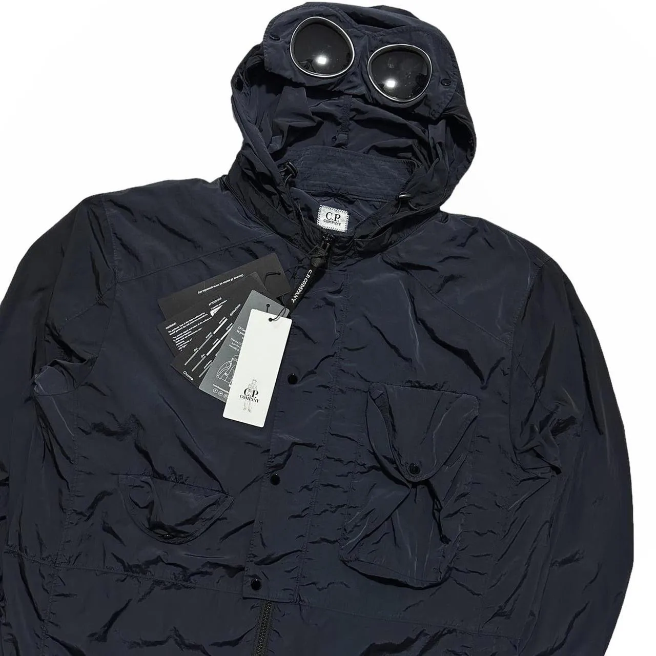 CP Company Chrome Nylon Goggle Jacket