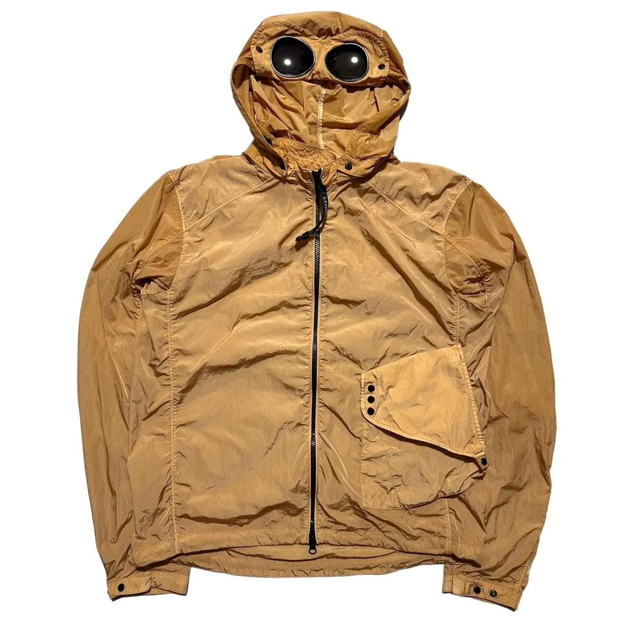 CP Company Peach Nylon Goggle Jacket