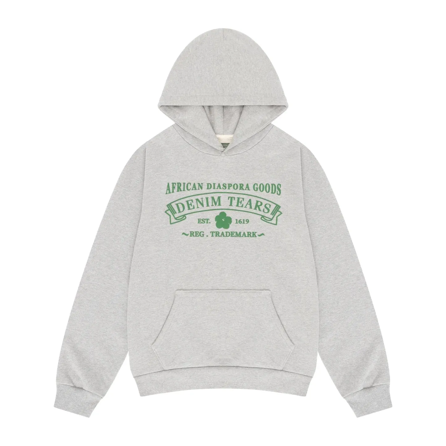 Denim Tears Hoodie ADG Grey Green