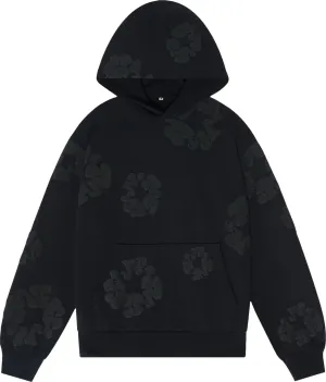 Denim Tears Hoodie Cotton Wreath Mono Black