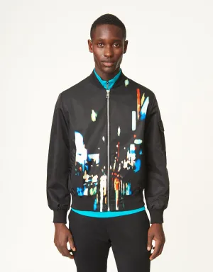 Fine Printed Bomber