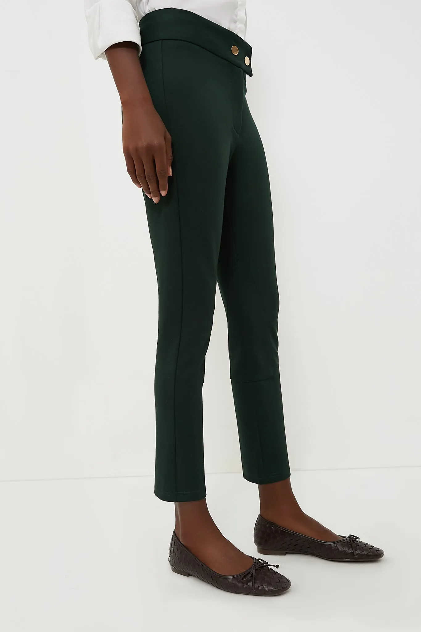 Green Ponte Bridwell Riding Pants