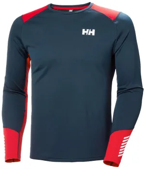 Helly Hansen Mens LIFA Active Crew Thermal Navy