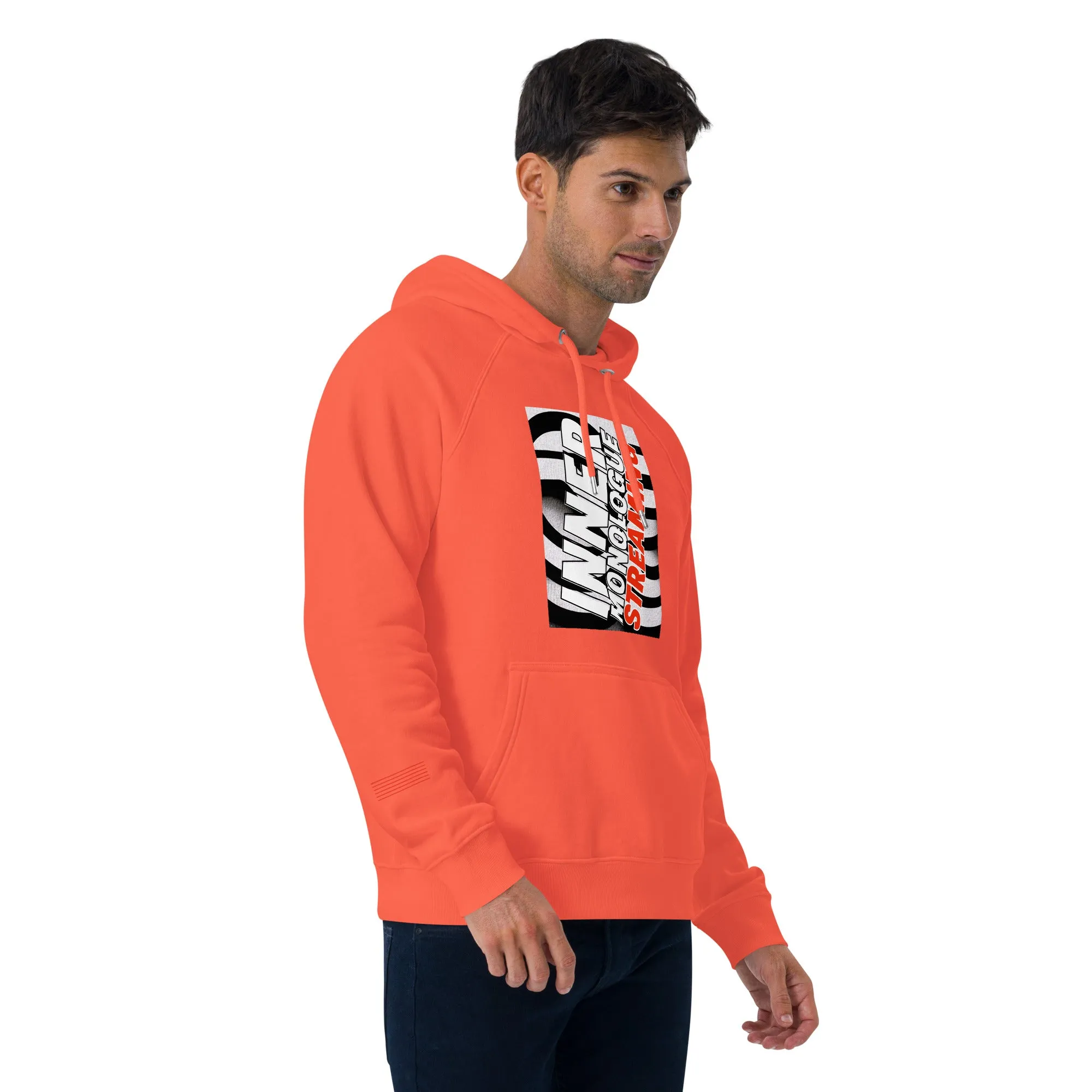 I.M. STREAMING Unisex eco raglan hoodie