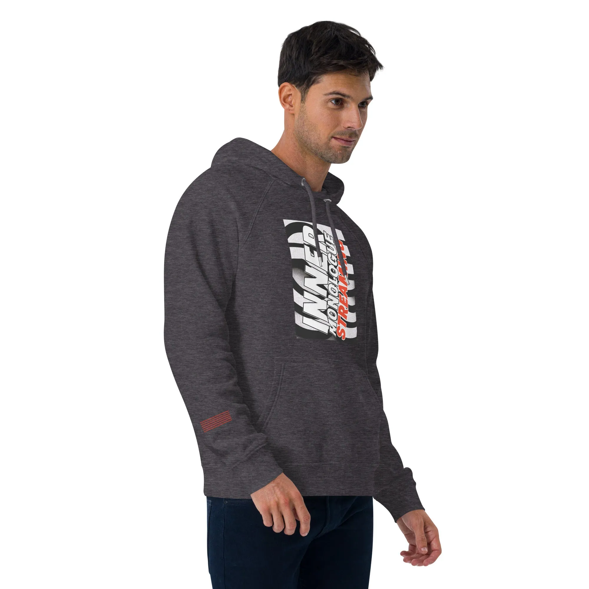 I.M. STREAMING Unisex eco raglan hoodie