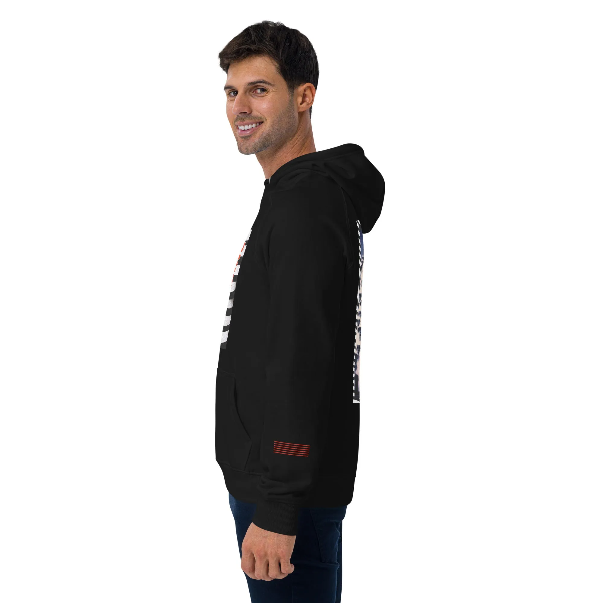 I.M. STREAMING Unisex eco raglan hoodie