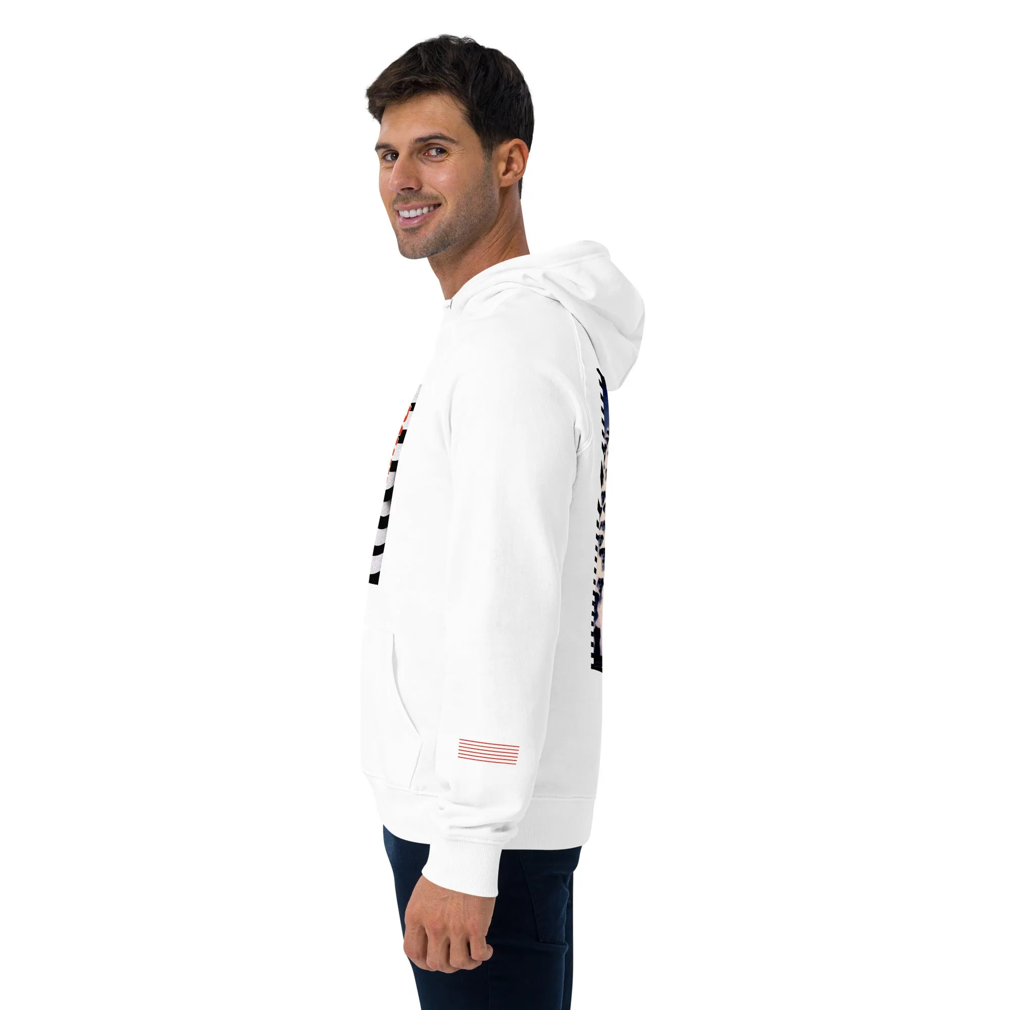 I.M. STREAMING Unisex eco raglan hoodie