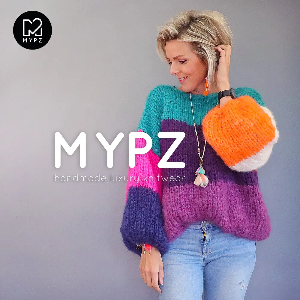 Knitting Kit – MYPZ Basic Chunky Pullover Robby No15 (ENG-NL)