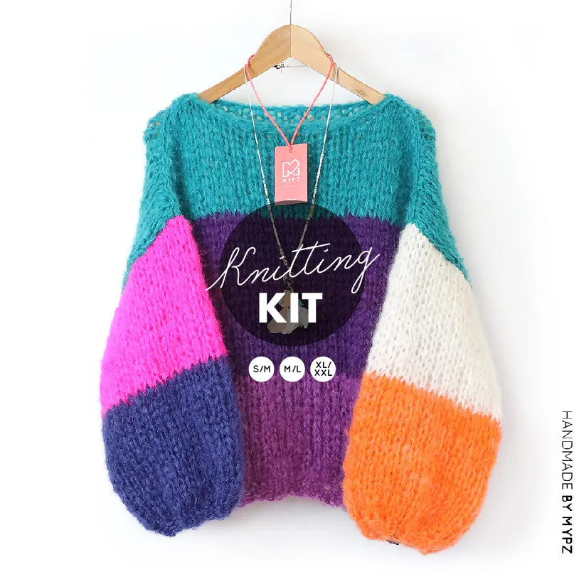 Knitting Kit – MYPZ Basic Chunky Pullover Robby No15 (ENG-NL)