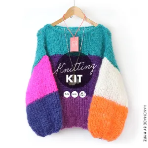 Knitting Kit – MYPZ Basic Chunky Pullover Robby No15 (ENG-NL)