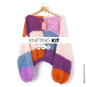 Knitting kit – MYPZ Chunky Mohair Pullover Gianni NO 15 (ENG-NL)