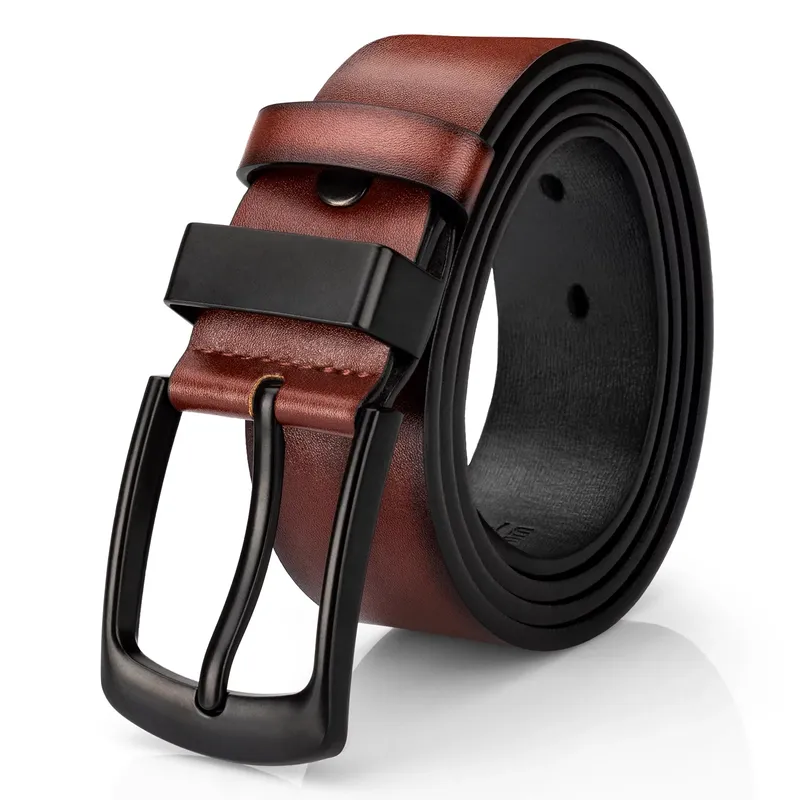 Men's Leather Belt - Dress & Casual