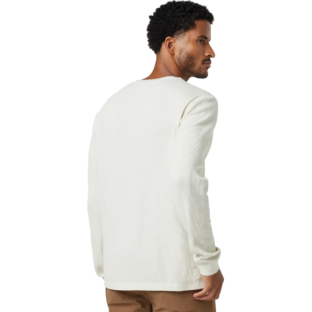 Men's Waffle Henley