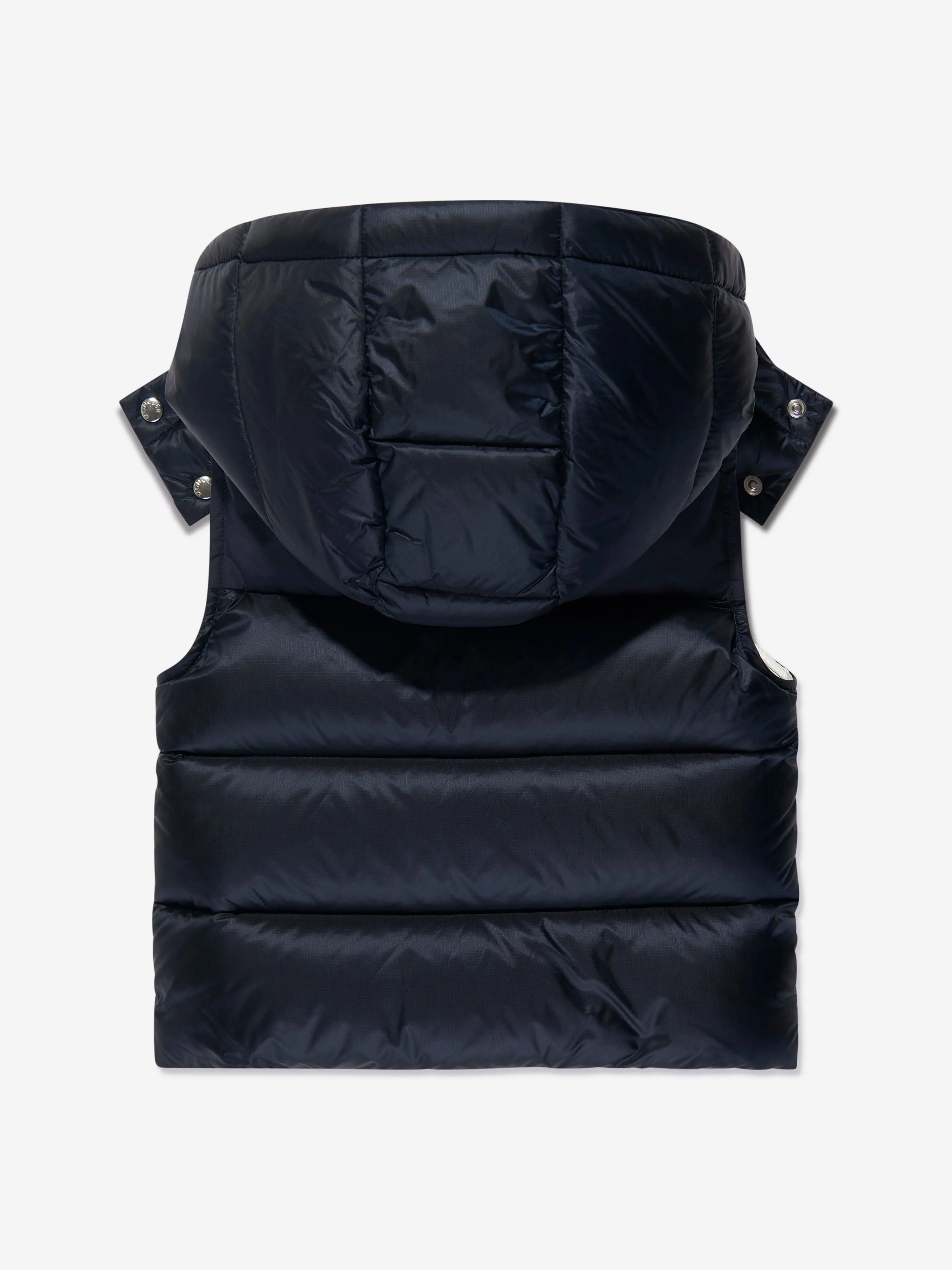 Moncler Enfant Boys Down Padded Oust Gilet in Navy