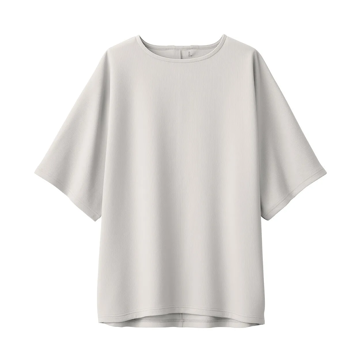 MUJI Labo Water Repellent Double Knitted Short Sleeve Pullover