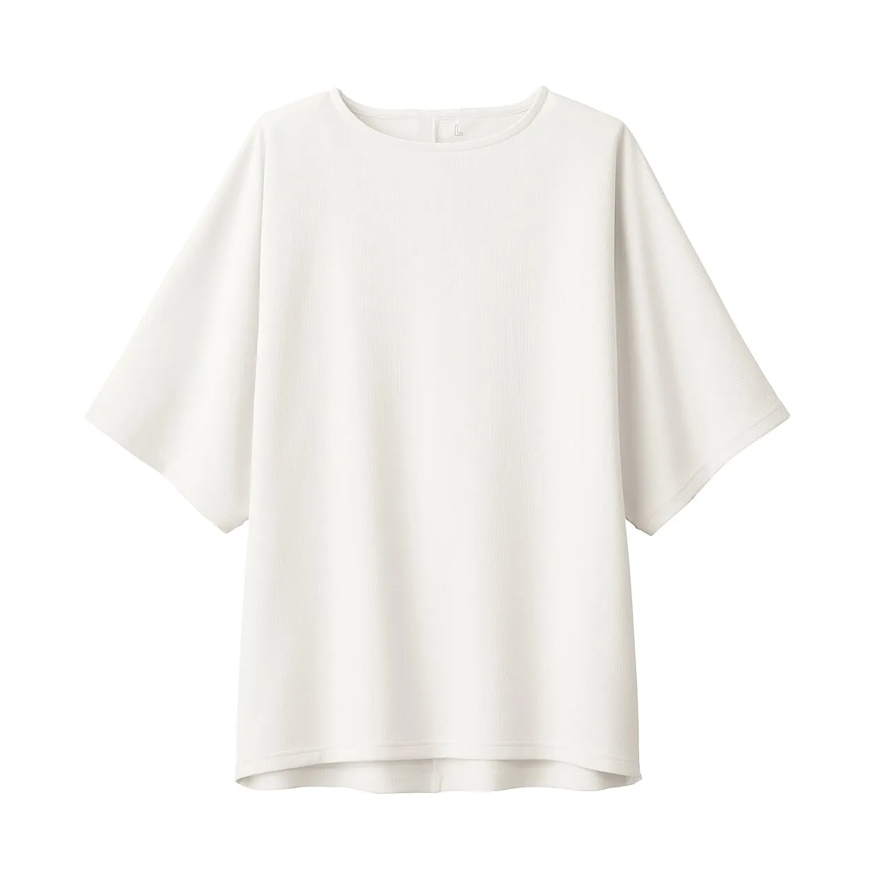 MUJI Labo Water Repellent Double Knitted Short Sleeve Pullover