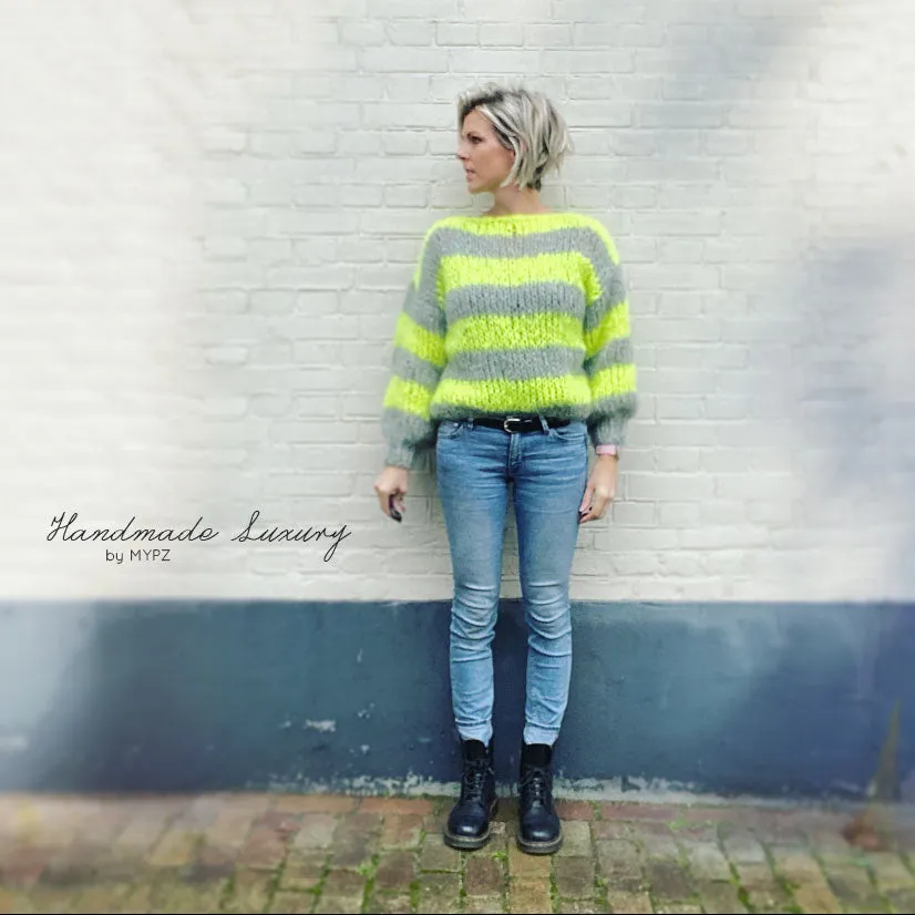 MYPZ basic chunky pullover Neon