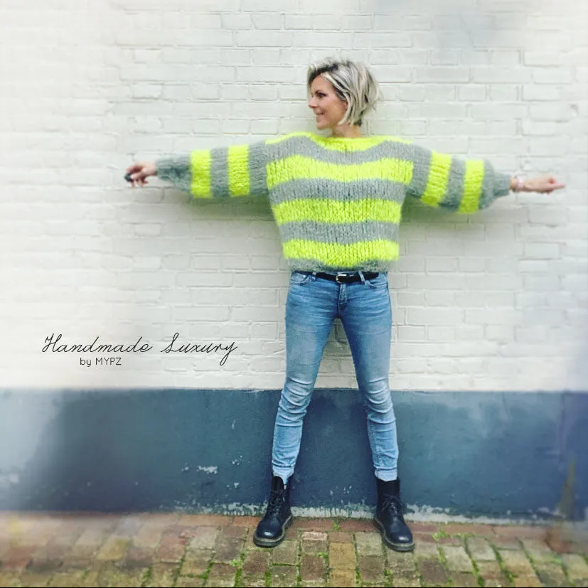 MYPZ basic chunky pullover Neon