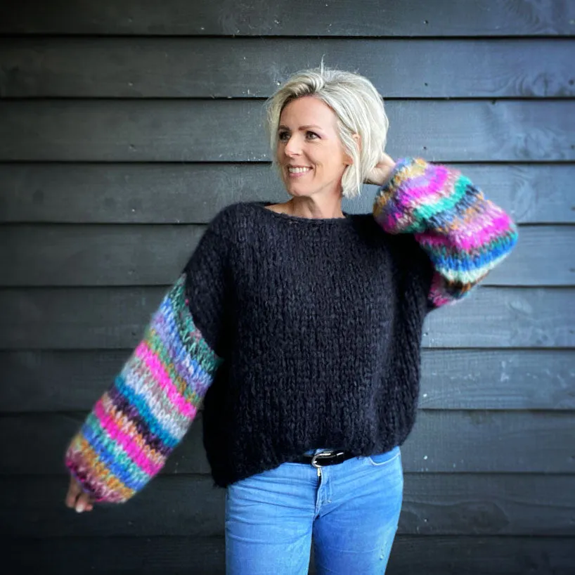 MYPZ Chunky Mohair Pullover Gaudy