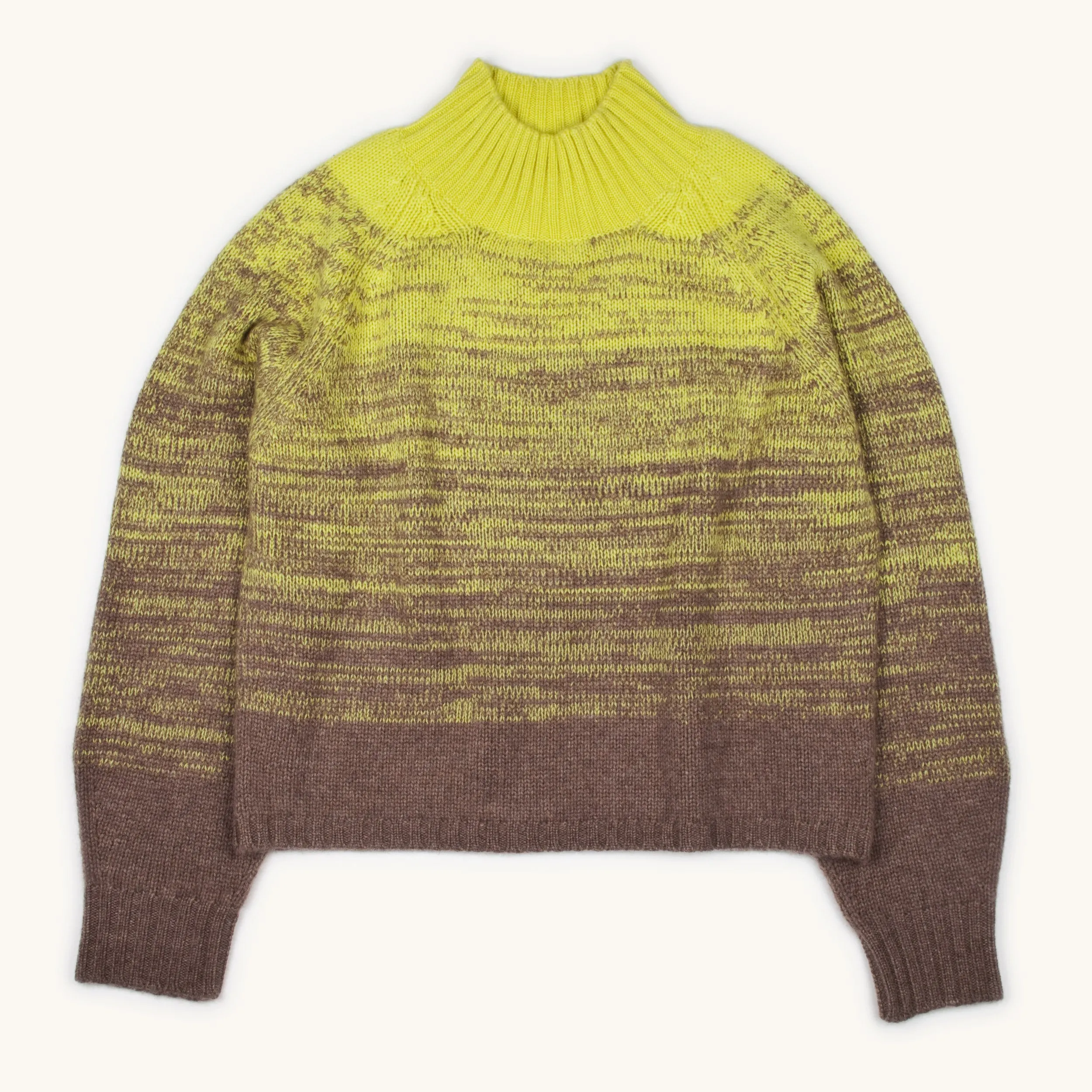 Ombre Effect Cashmere Sweater