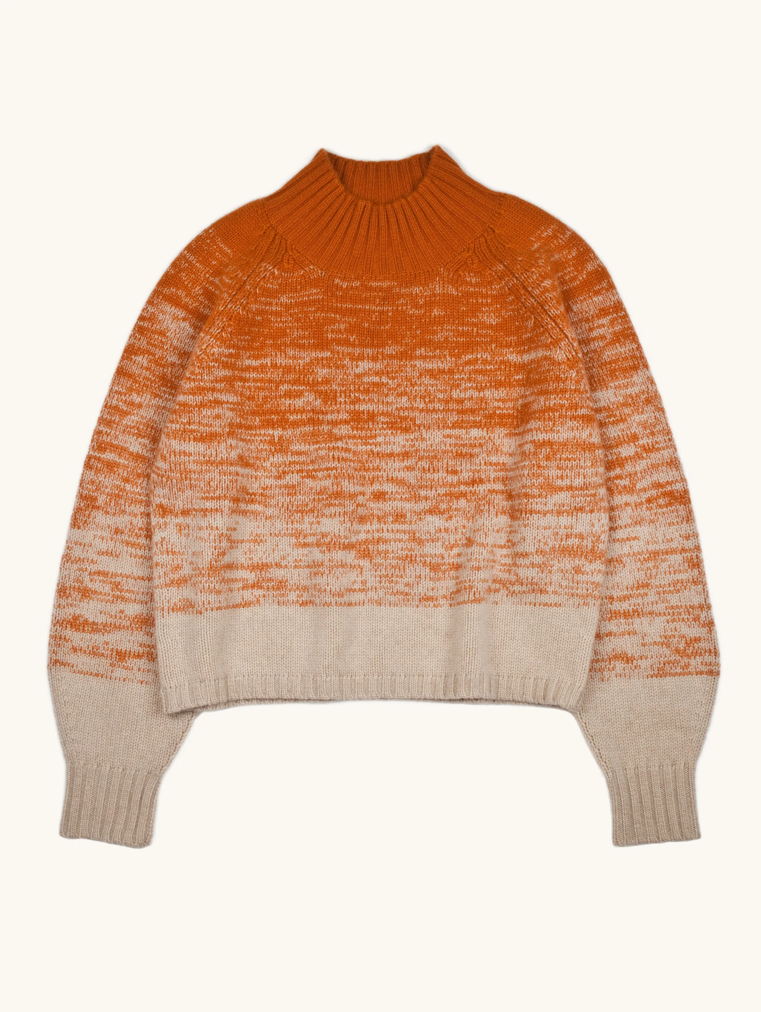 Ombre Effect Cashmere Sweater