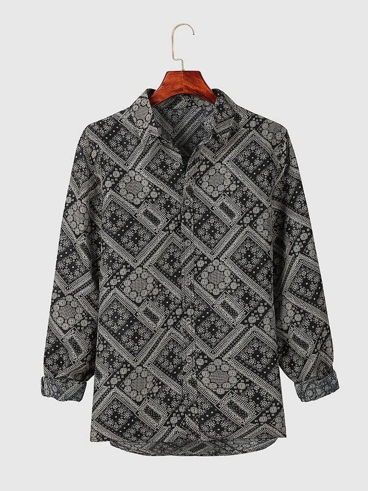 Pattern Texture Shirt