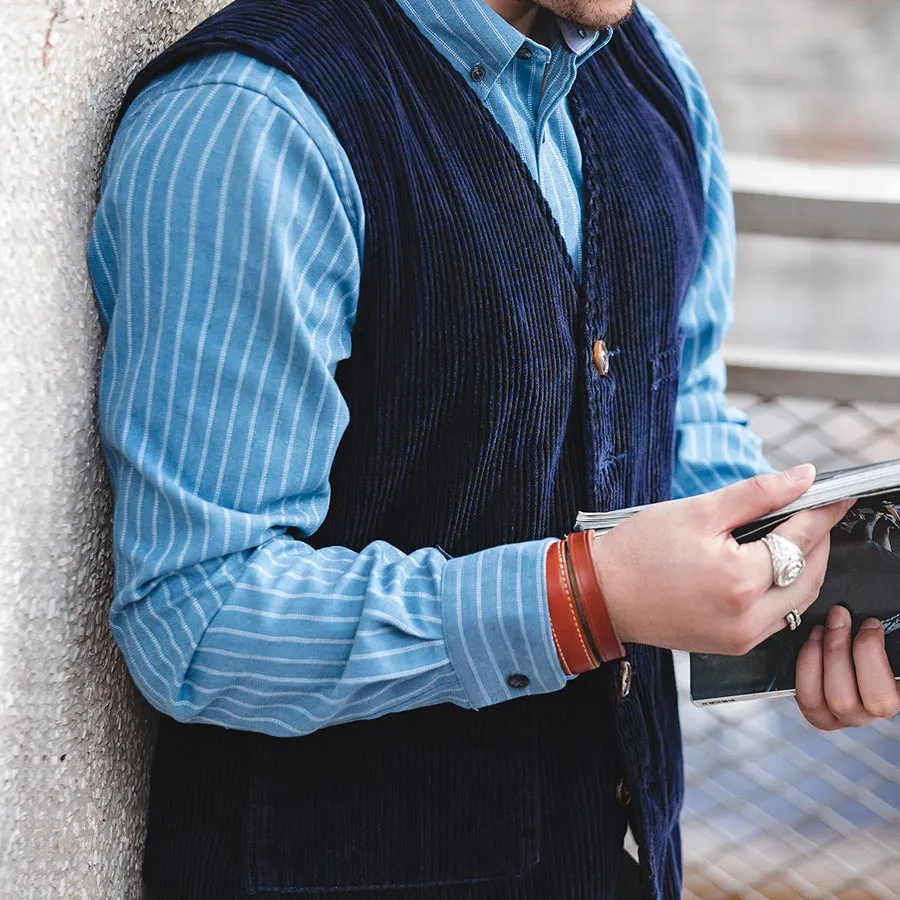 Retro Casual Corduroy Waistcoat