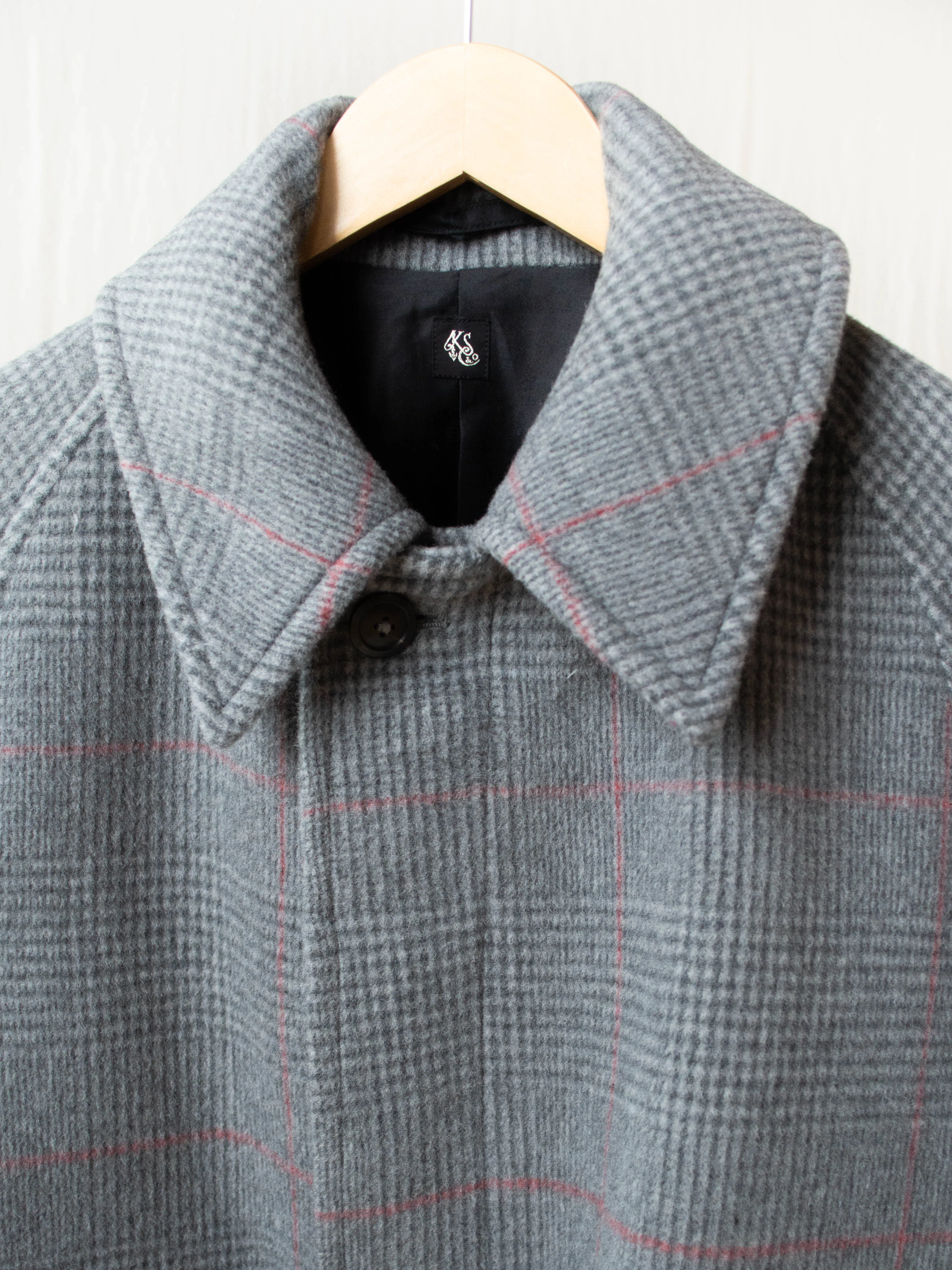 Traveller Coat - Gray Plaid