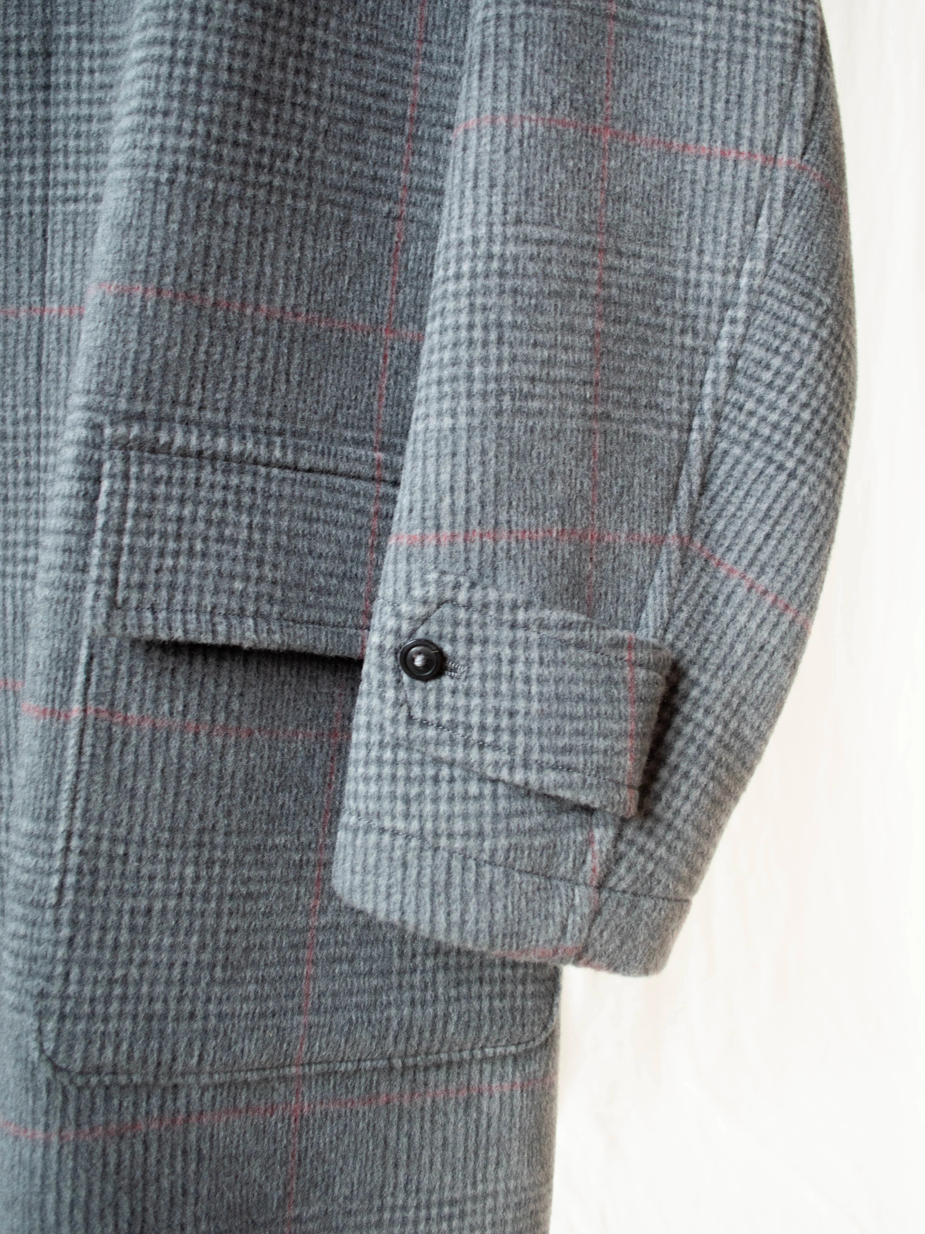 Traveller Coat - Gray Plaid