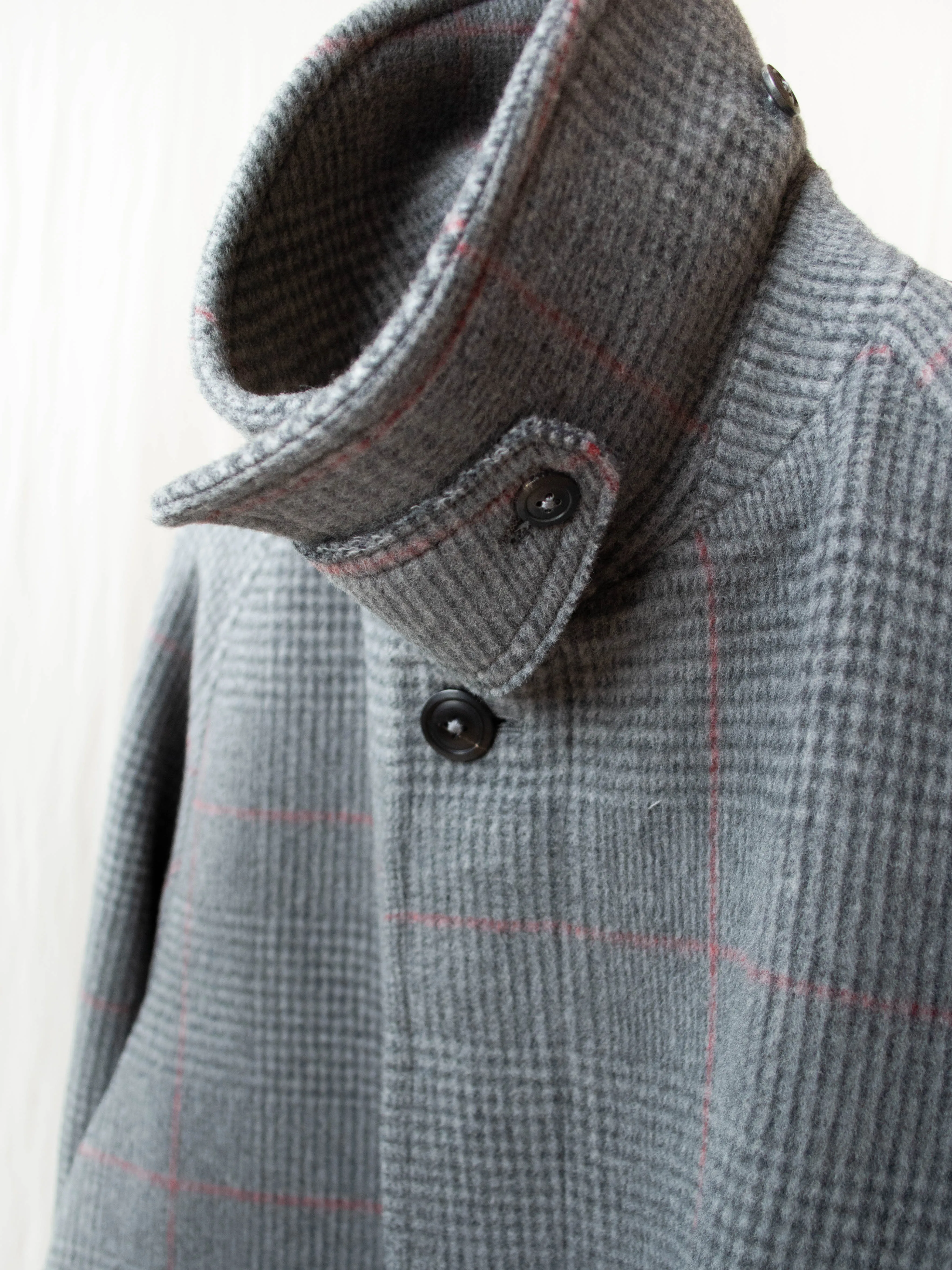 Traveller Coat - Gray Plaid