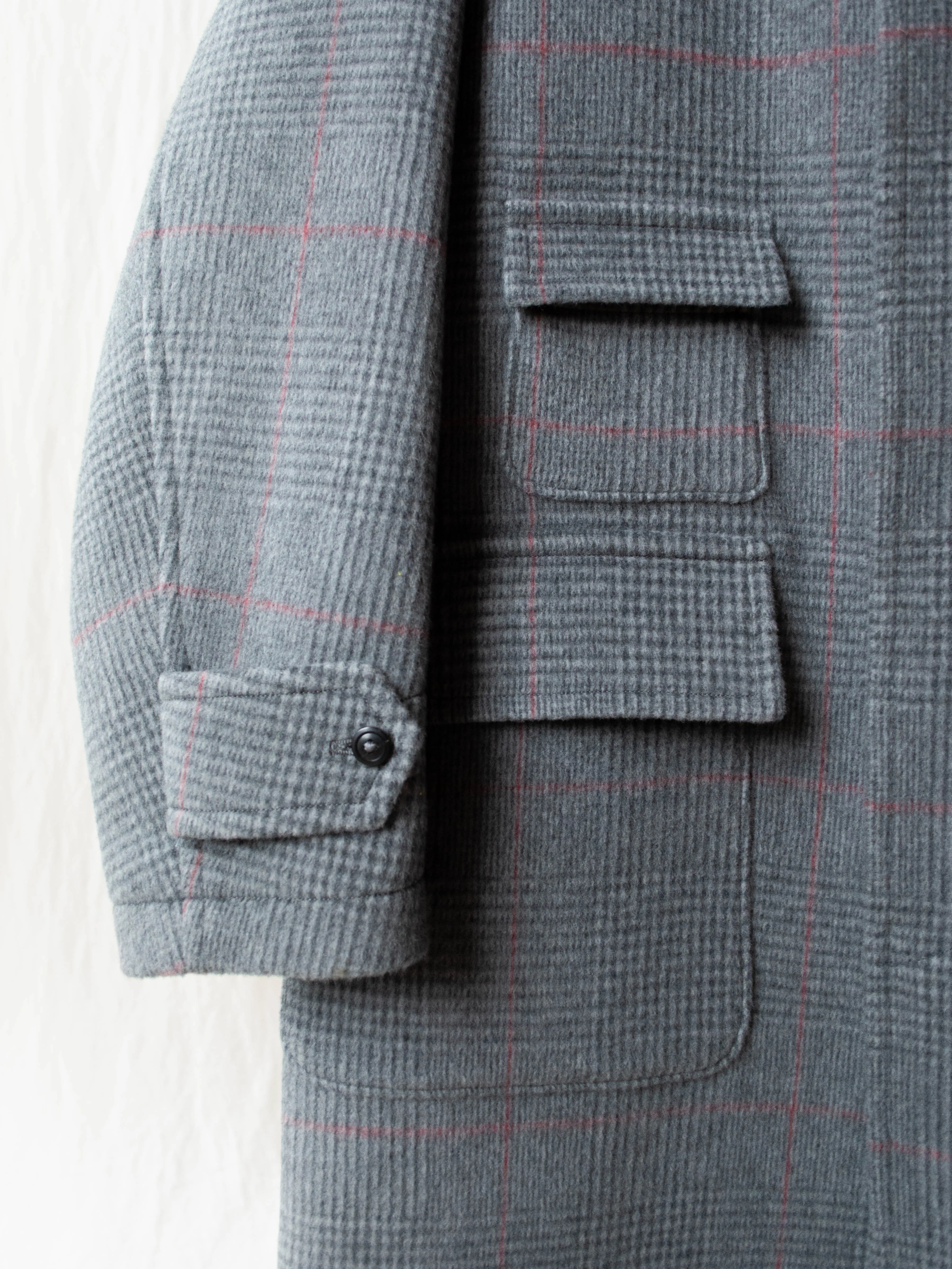 Traveller Coat - Gray Plaid