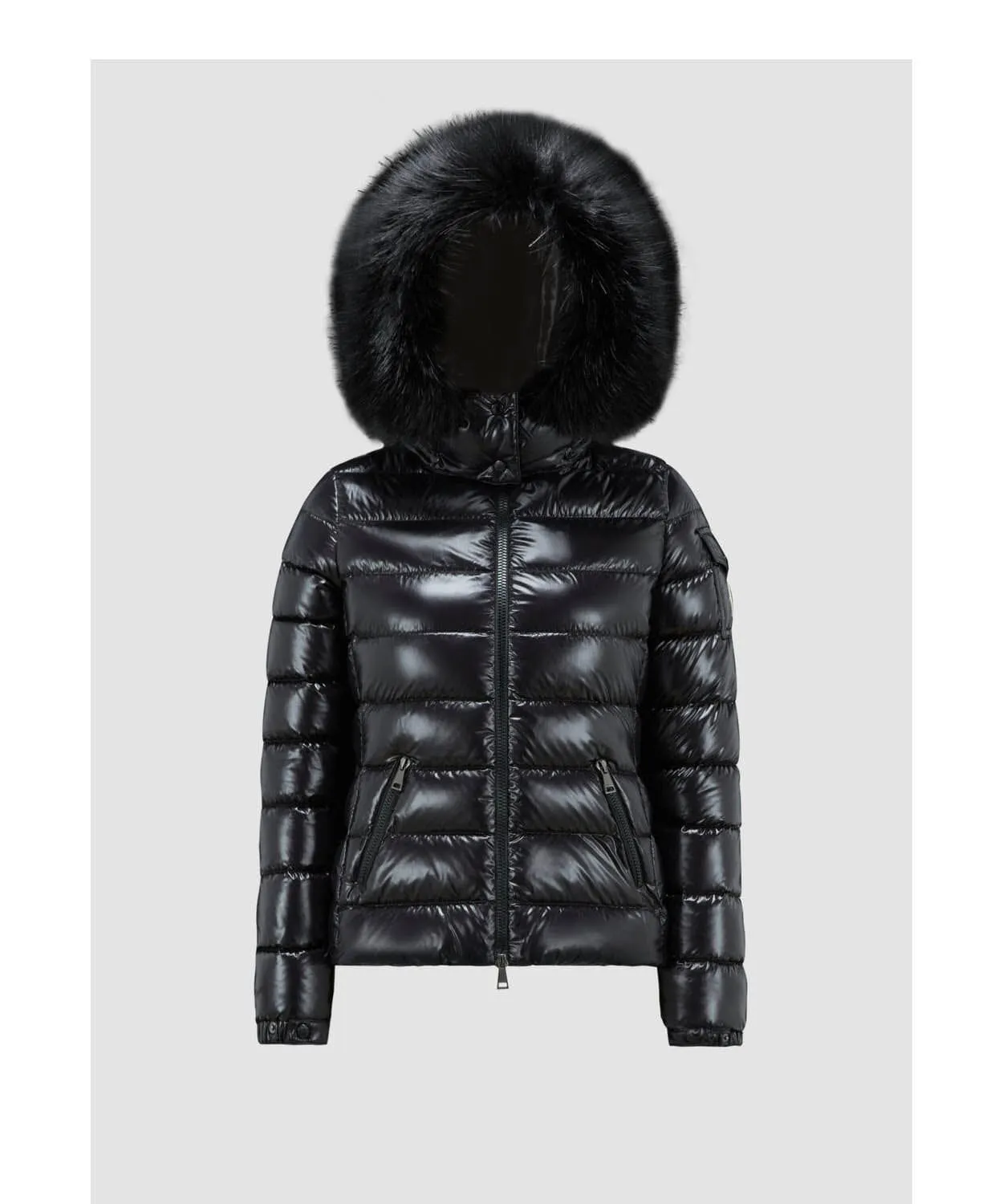 Women's Bady fur Short Down Jacket