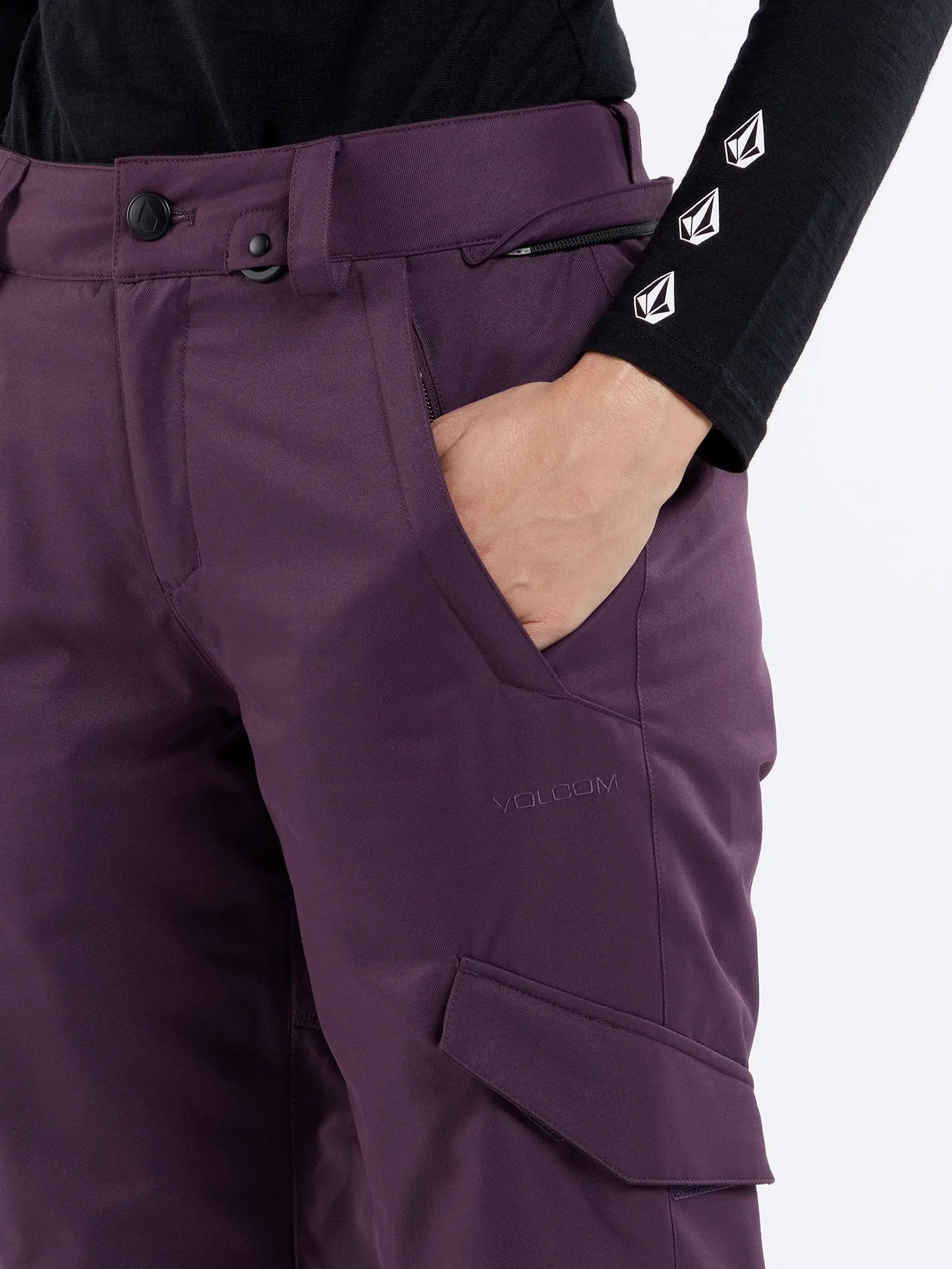 Womens Bridger Insulated Pants - Blackberry