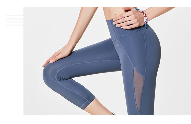 Women’s Hip-Lifting Fitness Leggings – Stretch Tights for Workout